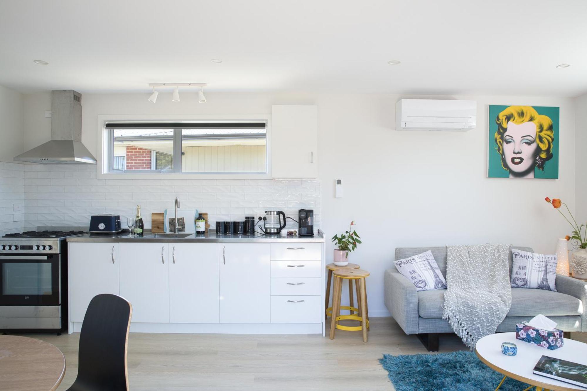 Classy Modern Unit Close To Airport, Shops And Bus Christchurch Esterno foto